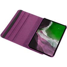 Case 4U Apple iPad Mini 2021 (6.Nesil) Uyku Modlu 360 Derece Dönebilen Standlı Tablet Kılıfı Koyu Pembe