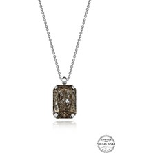 Swarovski Crystal Kadın Panter Gümüş Kolye