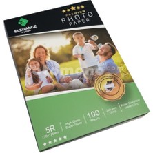 Elegance 5r 13X18 cm Parlak / Gloss 260GSM 100ADET Fotoğraf Kağıdı