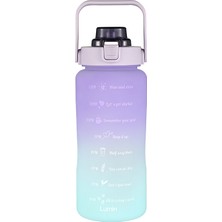 Lumin Water Bottle 2 Litre Su Matarası Bpa Free Su Şişesi Suluk