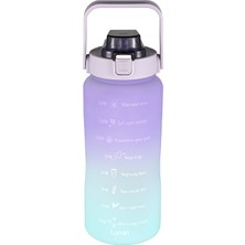 Lumin Water Bottle 2 Litre Su Matarası Bpa Free Su Şişesi Suluk