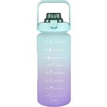 Lumin Water Bottle 2 Litre Su Matarası Bpa Free Su Şişesi Suluk