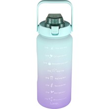 Lumin Water Bottle 2 Litre Su Matarası Bpa Free Su Şişesi Suluk