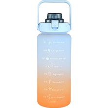 Lumin Water Bottle 2 Litre Su Matarası Bpa Free Su Şişesi Suluk