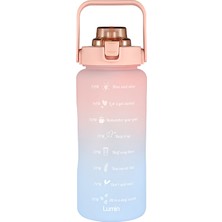 Lumin Water Bottle 2 Litre Su Matarası Bpa Free Su Şişesi Suluk