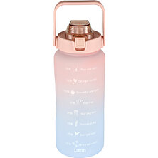 Lumin Water Bottle 2 Litre Su Matarası Bpa Free Su Şişesi Suluk