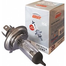 Falcon Autokıt H4 Halojen Ampul 12V 60/55W 43T Kutulu