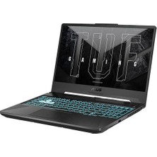 Asus Tuf F15 Gaming FX506HC-HN409 Intel Core i5 11400H 16 GB 512 GB SSD 4 GB RTX3050 144Hz Freedos 15.6" Taşınabilir Bilgisayar HN40919 ZETTAÇANTA