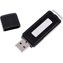 Seçkin Hediyelik 16 GB Sese Duyarlı USB Ses Kayıt Cihazı Kingboss Kb-Iı Siyah