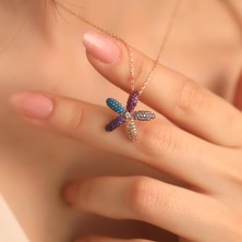 Ravza Gümüş 925 Ayar Gümüş Chic Deniz Yıldızı Kolye