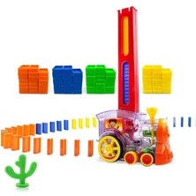 Happy Toys Domino Treni / Domino Dizmek Artık Çocuk Oyuncağı