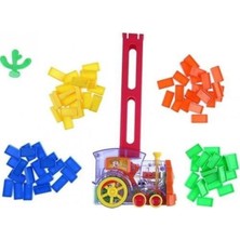 Happy Toys Domino Treni / Domino Dizmek Artık Çocuk Oyuncağı