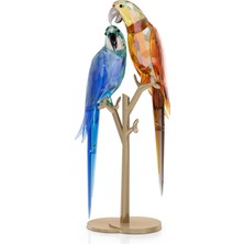 Swarovski 5619218 Swarovski Biblo Jungle Beats:parrot Couple