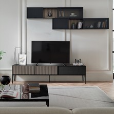 Enza Home Riga Tv Ünitesi Seti 2 - Ceviz