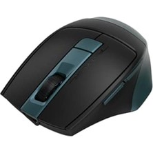 A4Tech A4 Tech FB35C-GR Nano Optik Şarj Edilebilir Kablosuz Mouse Bluetooth 2.4ghz 2400DPI Yeşil/gri