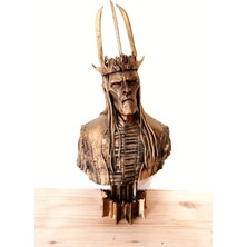 Carbontech3D Witch King Of Angmar - 45 cm Lotr Büstü Heykel