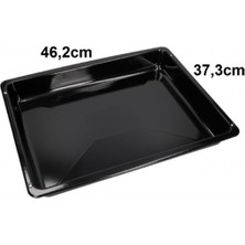 Arçelik Beko Fırın Tepsisi 46,2 x 37,3 cm Ankastre Emaye Derin Gri Tepsi 219440107
