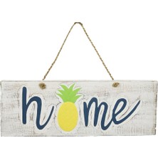 Boho Bazzar Home Ahşap Pano,duvar/kapı Aksesuarı  18,5* 50,5 cm