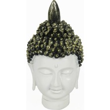 Boho Bazzar Polyester Buddha Kafası 9*14 cm