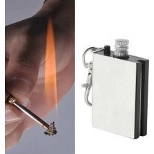 Diba Avm Zippo Kibrit Bitmeyen Clipper Benzini Ile Çalışan Magnezyum Ateşleyici Metal Çakmak