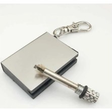 Diba Avm Zippo Kibrit Bitmeyen Clipper Benzini Ile Çalışan Magnezyum Ateşleyici Metal Çakmak