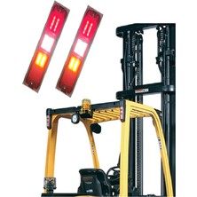 Rey Oto Forklift Stop Lambası Ledli 4 Fonksinyon 12-36 Volt 1 Adet REY632245