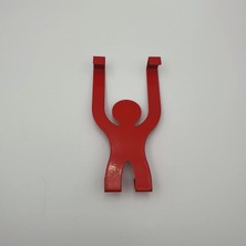 Metal Adam Askı 2 Kancalı