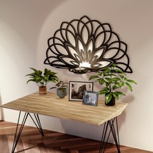 Goodsvio Home & Living Resenne Mandala Desenli Metal Duvar Mumluğu (Large)