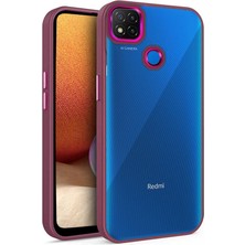 Xiaomi Redmi 9c Kılıf Guard Kamera Korumalı Silikon Kılıf Kırmızı