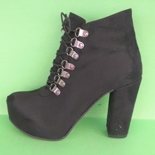 Bags Shoes White Angel 1964-12 Kadın Platformlu Yüksek Topuklu Bot