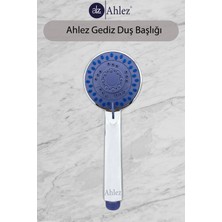 Ahlez Gediz 5 Fonksiyonlu Duş Başlığı + Spiral Duş Hortumu Duş Takımı Duş Seti