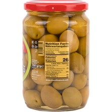 The Mill Kokteyl Yeşil Zeytin 700 g Cam Kavanoz - Süzme Ağırlık: 400 g