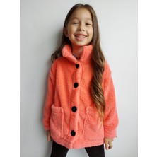 Yeliz Bulut Çocuk  Peluş Ceket 1 Beden Büyük Tercih Ediniz Acıklamayı Okuyunuz