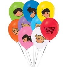Çıtı Pıtı Store 10 Adet Rafadan Tayfa Baskılı Balon 12 Inch 30 cm