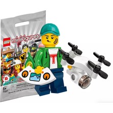 LEGO 71027 Minifigür Seri 20 16 - Drone Boy Minifigür