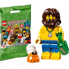 LEGO 71029 Minifigür Seri 21 3 - Shipwreck Survivor Minifigür