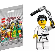 LEGO 71027 Minifigür Seri 20 10 - Martial Arts Boy Minifigür