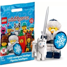 LEGO 71032 Minifigür Seri 22 - 4 - Snow Guardian Minifigür