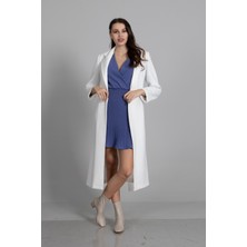 Feminist Beyaz Astarlı Kaşe Kaban 0108069.15