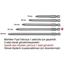 Ceta Form CB/1272 Yıldız Bits Uç PH2X127 mm (1 Adet)