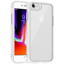 Xstep Case Apple Iphone 6/6s / 7/8 Için 4.7 Inç / Se (2020) / (2022) 9h Sertlik Temperli Cam + Mat Tpu Çerçeve Telefon Kasası Damla Geçirmez Şeffaf Kapak (Yurt Dışından)