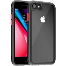 Xstep Case Apple Iphone 6/6s / 7/8 Için 4.7 Inç / Se (2020) / (2022) 9h Sertlik Temperli Cam + Mat Tpu Çerçeve Telefon Kasası Damla Geçirmez Şeffaf Kapak (Yurt Dışından)