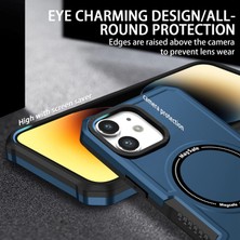 Xstep Case Apple Iphone 12/12 Pro 6.1 Inç Kamera Lens Çerçevesi Tasarımı Sabit Pc + Yumuşak Tpu Hibrit Kılıf Magsafe Telefon Kapağı Ile Uyumlu (Yurt Dışından)