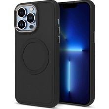 Xstep Case Apple Iphone 13 Pro Max Için Max 6.7 Inç Sıvı Silikon Doku Mat Tpu + Pu Deri Hibrit Kılıf Magsafe Elektrokaplama Cilt Touch Telefon Kapağı Ile Uyumlu (Yurt Dışından)