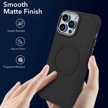 Xstep Case Apple Iphone 13 Pro Max Için Max 6.7 Inç Sıvı Silikon Doku Mat Tpu + Pu Deri Hibrit Kılıf Magsafe Elektrokaplama Cilt Touch Telefon Kapağı Ile Uyumlu (Yurt Dışından)