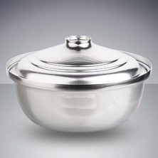 abnturk 36 cm Kapaklı 1. Sınıf Alüminyum Tenceresi( Kamp Yemekleri, Helva)