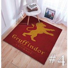 Harry Potter Halısı Çocuk Genç Odası Halısı Hogwarts Binaları Harry Potter Grupları Dijital Baskı
