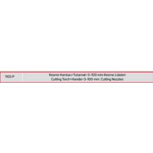 Kasweld Mtmgaz Kasweld Kesme Hamlaç Takımı Propan Oksijen 1103P