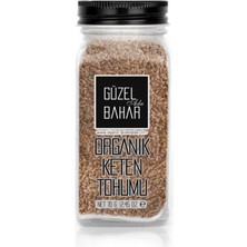 Güzel Ada Gıda Güzel Gıda Organik Keten Tohumu 70 gr Taze Öğütülmüş Katkısız ve Doğal Ürün