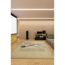 Homshtag Hikmetin Yolu Dokuma Tabanlı Yıkanabilir Kaymaz Yüzüklerin Efendisi Film Halısı